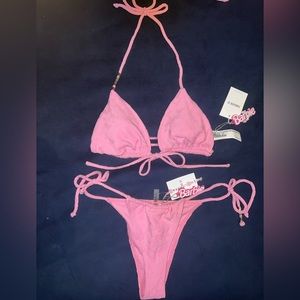 Forever 21 Barbie bikini size Large NWT!